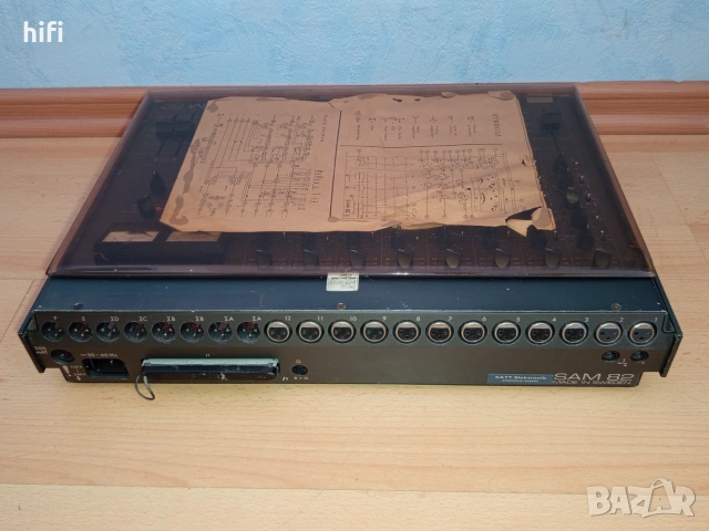 Колекционерски пулт SATT Elektronik SAM 82 , снимка 6 - Ресийвъри, усилватели, смесителни пултове - 55038511
