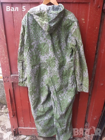 Военен камуфлажен гащеризон , униформа БНА , НРБ . Като нов, снимка 5 - Антикварни и старинни предмети - 54081520