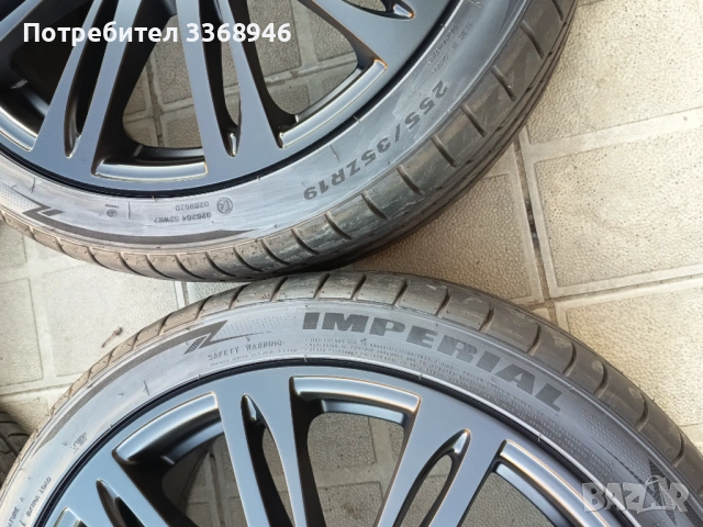 Джанти Audi 19" 5x112 с гуми 255/35/19 Ауди А4 А5 А6 А6 А7 А8 ТТ, снимка 7 - Гуми и джанти - 54693275