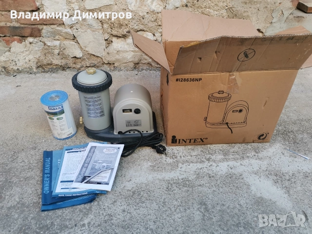 Помпа за басейн Интекс , снимка 3 - Басейни и аксесоари - 54905183