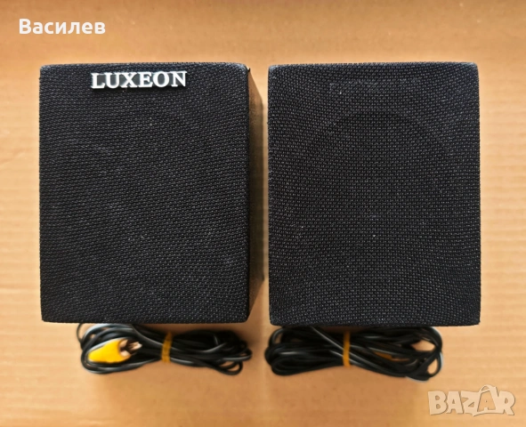 2 броя  Тонколонки LUXEON 5W / 4Ω с  кабел – работещи