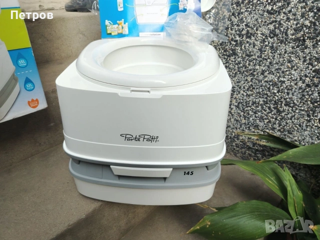 Нова химическа тоалетна за кемпер, каравана, къмпинг, снимка 7 - Къмпинг мебели - 54181863