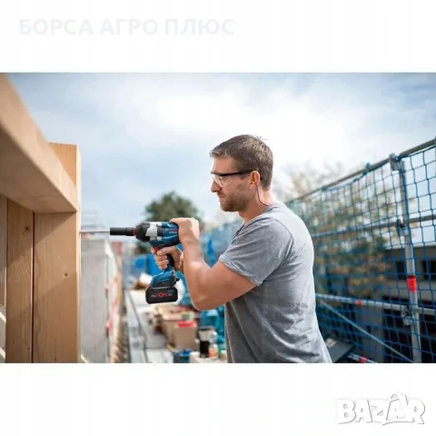 Bosch GDS 18V-1000 1000Nm 18V Ударен гайковерт Professional SOLO Нов, снимка 3 - Винтоверти - 55578821