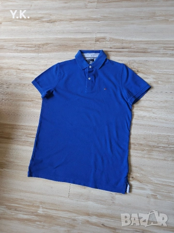 Оригинална мъжка тениска с яка Tommy Hilfiger, снимка 2 - Тениски - 33582959