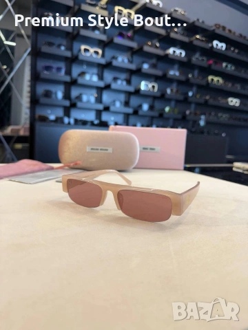 Очила на марката кутия сертификат + кърпичка miu miu fendi bottega veneta Burberry Gucci, снимка 4 - Слънчеви и диоптрични очила - 54043909