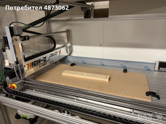 CNC-STEP High-Z S-1000T, прецизна портална CNC фреза, немско производство., снимка 2 - Други машини и части - 55125742
