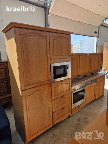 Масивна Кухня-300см-с Електроуреди-внос от Германия!