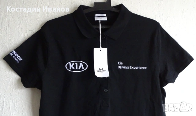 KIA Driving Experience дамска поло блуза КИА размер L, снимка 5 - Тениски - 54706819