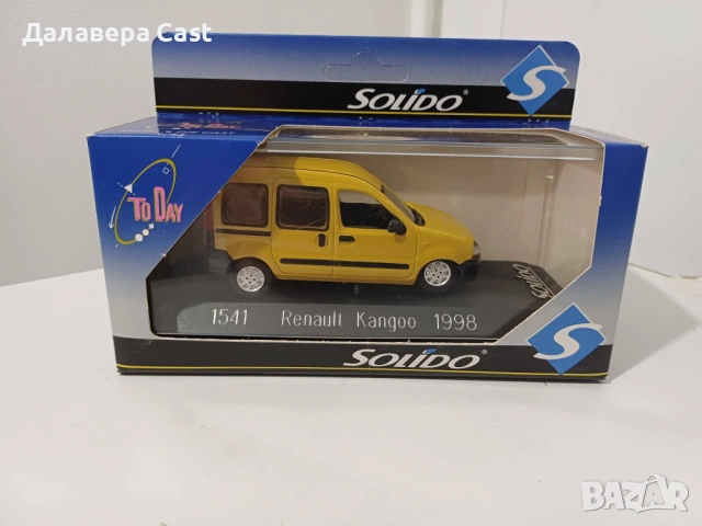 1/43 Renault Kangoo 1998 Solido 