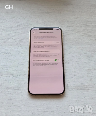 iPhone 12 Pro Max 256 GB Gold | 100 Батерия| Перфектен технически , снимка 4 - Apple iPhone - 55078274