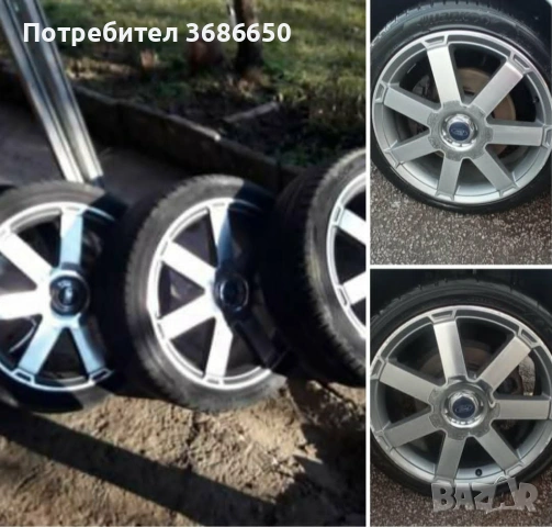 Оригинални лети джанти 18, 5x108 OEM за Ford/Mondeo,Kuga,Galaxy,S-Max,Volvo-S60,V40,V50,V60,V70,XC40, снимка 2 - Гуми и джанти - 54905480