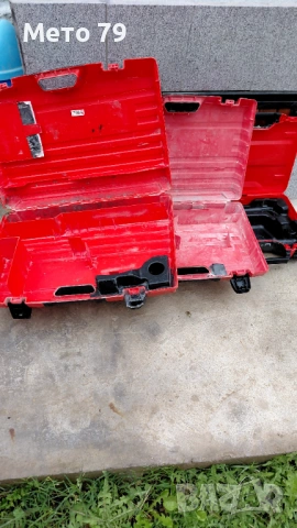 Hilti Куфари за къртач и перфоратор , снимка 6 - Други инструменти - 54583459