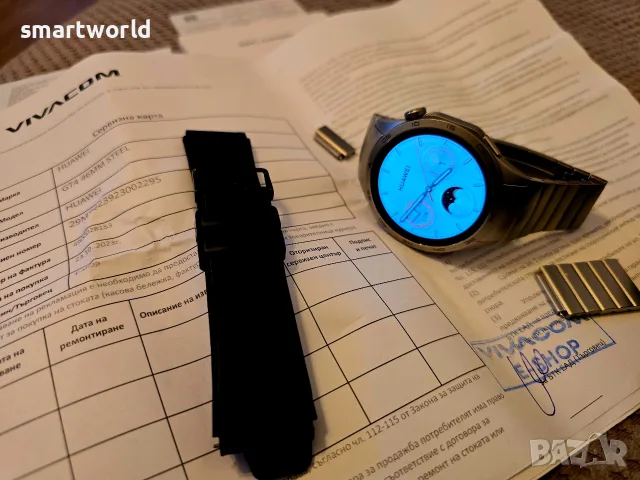 Huawei Watch GT 4 Steel Edition (46mm), снимка 4 - Смарт часовници - 55363403
