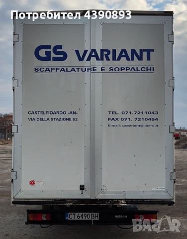 NISSAN ATHLEON 120 3.0D, снимка 3 - Камиони - 54890732