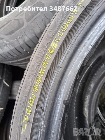 19цола спорт пакет 295 30 и 235 35 19 Bridgestone 4броя летни , снимка 8 - Гуми и джанти - 54150169