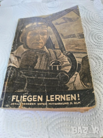 Origineel WOII Duits Luftwaffe instructieboekje 'Fliegen Lernen!' RLM ca. 1940".