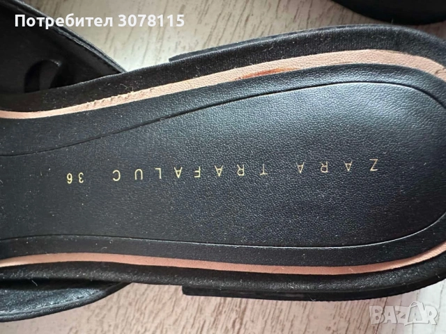 Чехли със естествени пера ZARA , снимка 2 - Чехли - 54091107