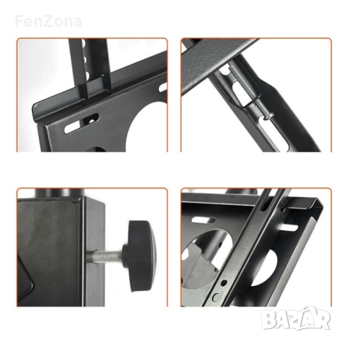 Универсална ТВ стойка за таван за екрани с 26-60 инча TV STOIK-18, снимка 2 - Други стоки за дома - 53192256