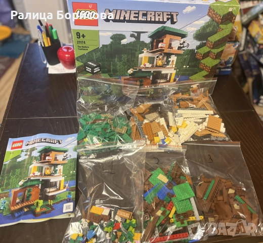 Лего Minecraft 21174