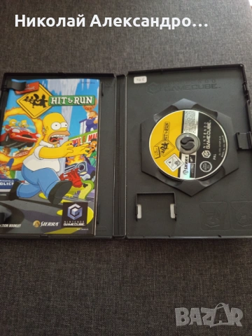 The Simpsons Hit&Run Nintendo GameCube, снимка 2 - Игри за Nintendo - 54582534