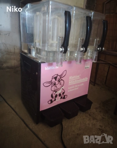 Машина за сок и айрян/ Диспенсер , снимка 3 - Хладилни витрини и фризери - 54228134