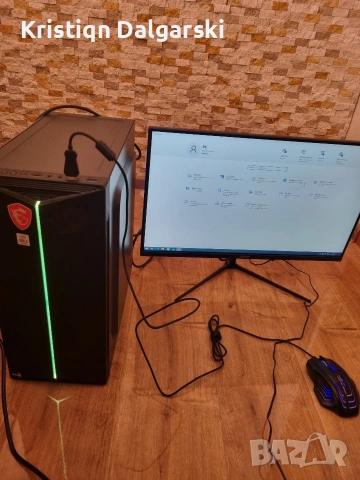 гейминг компютър+ монитор и периферия