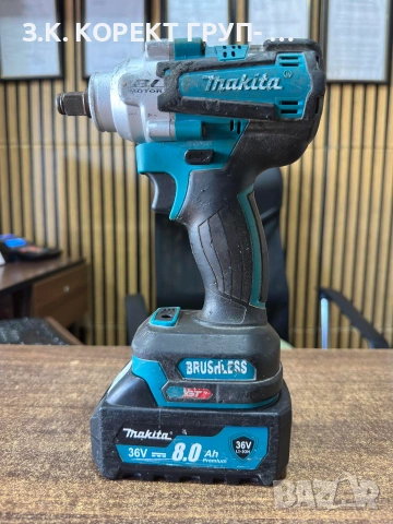 Aкумулаторен ударен гайковерт Makita DTW285 + батерия 8.0Ah, снимка 2 - Винтоверти - 55229204