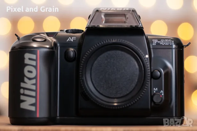 Nikon F401x + AF 35-70mm лентов апарат с обектив