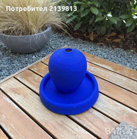 Декоративна ваза с подложка