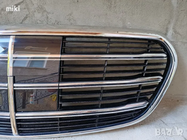 Предна централна решетка за Mercedes Benz W223 S -Class (2020-2026), снимка 3 - Части - 55345028