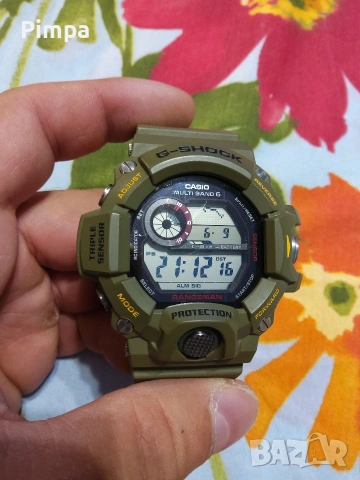 Casio g shock rangeman gw-9400 часовник 