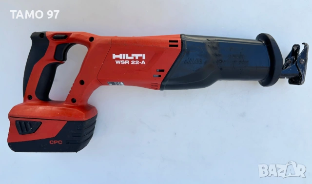 Hilti WSR 22-A - Акумулаторен саблен трион 22V 5.2Ah, снимка 2 - Триони и циркуляри - 54862611