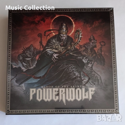 POWERWOLF - Blood Of The Saints (Box Set - 3 x Violet Vinyl) NEW & SEALED Power/Heavy Metal