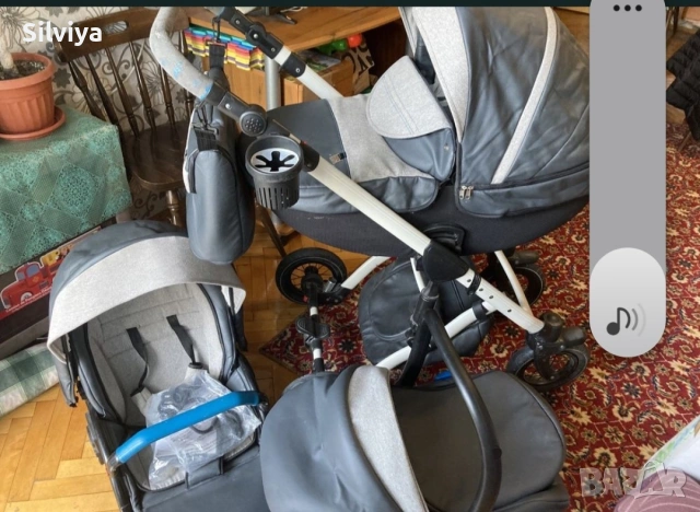 Бебешка количка 3в1 , снимка 5 - Детски колички - 54094630