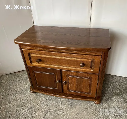 Масивен дъбов шкаф, снимка 4 - Шкафове - 55509528