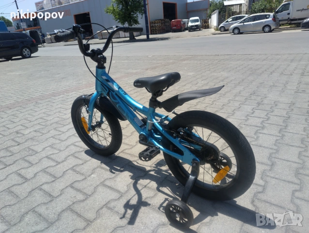 X Детски алуминиев велосипед 16" SPECIAL син, снимка 9 - Велосипеди - 54395380