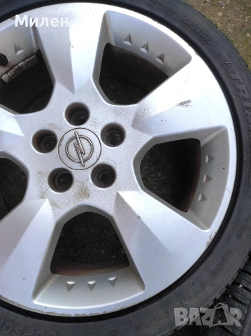 Алуминиеви джанти 7J x 17 цола за Opel, Saab, снимка 13 - Гуми и джанти - 54306939