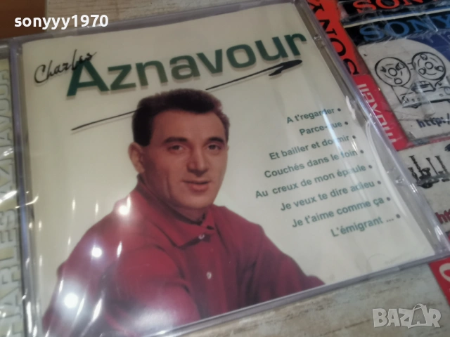 CHARLES AZNAVOUR NEW CD 0604261714H2E6R, снимка 11 - CD дискове - 54112013