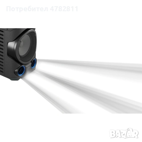 Тонколона Sony MHC-V73D, снимка 2 - Караоке - 54045490