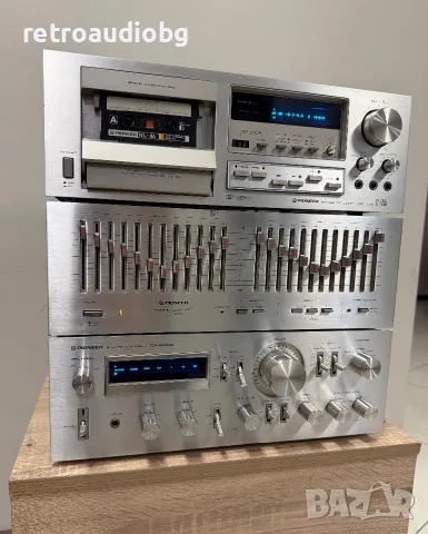 🔈ТОП колекционерски аудио сет PIONEER - усилвател, дек и еквалайзер🔈, снимка 2 - Аудиосистеми - 55357335