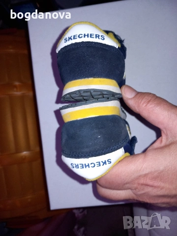 Skechers бебешки маратонки, номер 22, снимка 4 - Бебешки обувки - 54048476