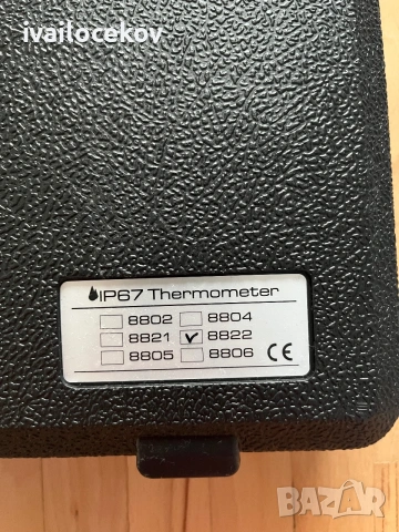 Професионален термометър AZ 8822 IP-67, снимка 4 - Лаборатория - 55104786