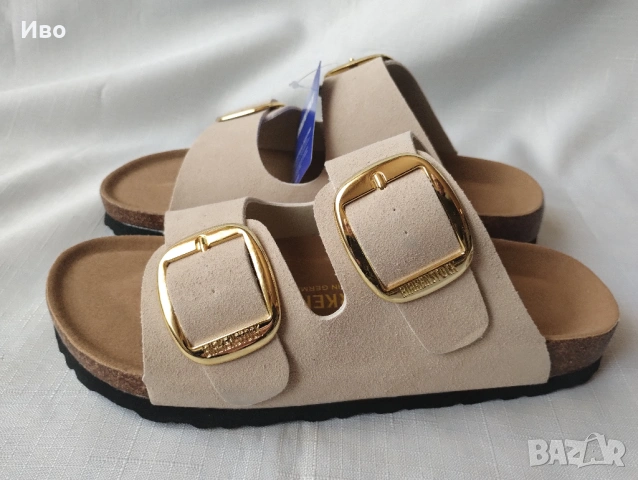 Дамски чехли Birkenstock Arizona Big Buckle Hex № 38, снимка 2 - Чехли - 54202023