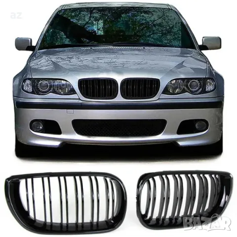 Черни двойни бъбреци. БМВ Е36, Е46, Е60, E90, F10, F30, Х5, Х6., снимка 3 - Аксесоари и консумативи - 55552058