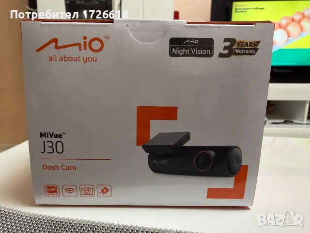 Видеорегистратор MiVue J30 & 128GB памет карта, снимка 2 - Камери - 55619477