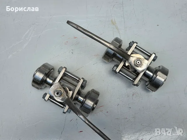 Кран - сверичен неръждаем, снимка 2 - ВИК - 55589558