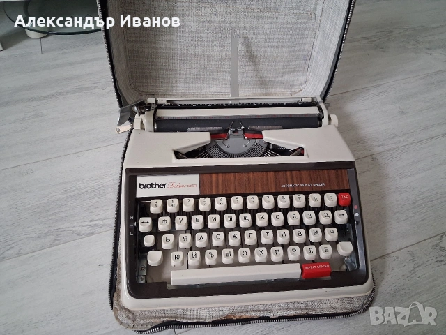 Японска пишеща машина BROTHER 1973 г.