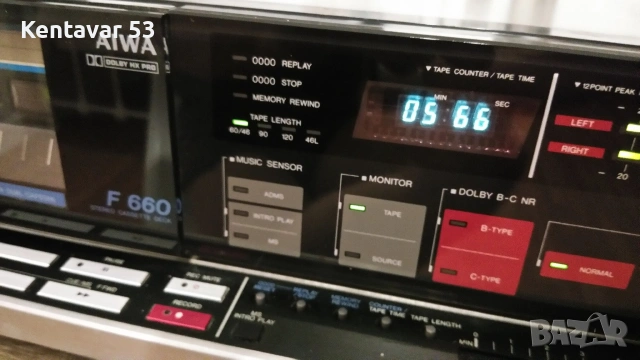 Касетъчен триглав дек Aiwa F660, снимка 4 - Декове - 54674884