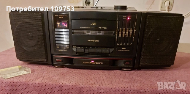 Радиокасетофон JVC PC-V66, снимка 9 - Радиокасетофони, транзистори - 54172421