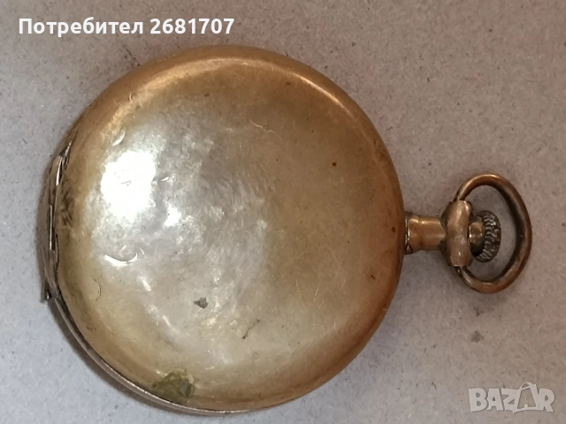 позлатен джобен часовник Waltham, снимка 3 - Мъжки - 54963549